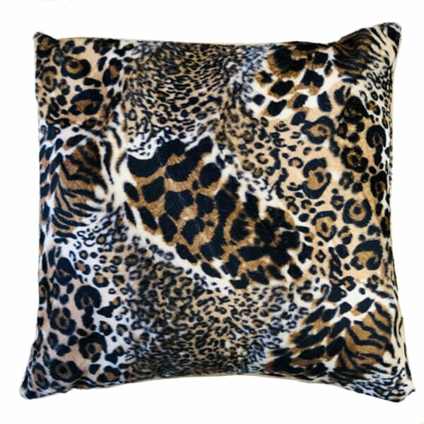 COUSSIN LEOPARD 40x40 cm