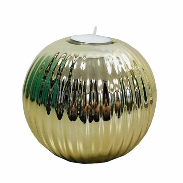 BOUGEOIR BOULE OR