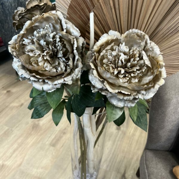 Branche de pivoine décoration boutique plume magasin de décoration Rouen le petit quevilly Normandie