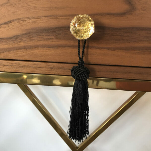 POMPON 12 cm - Noir