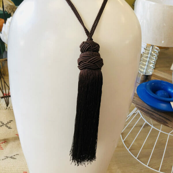 POMPON 24 cm - Chocolat