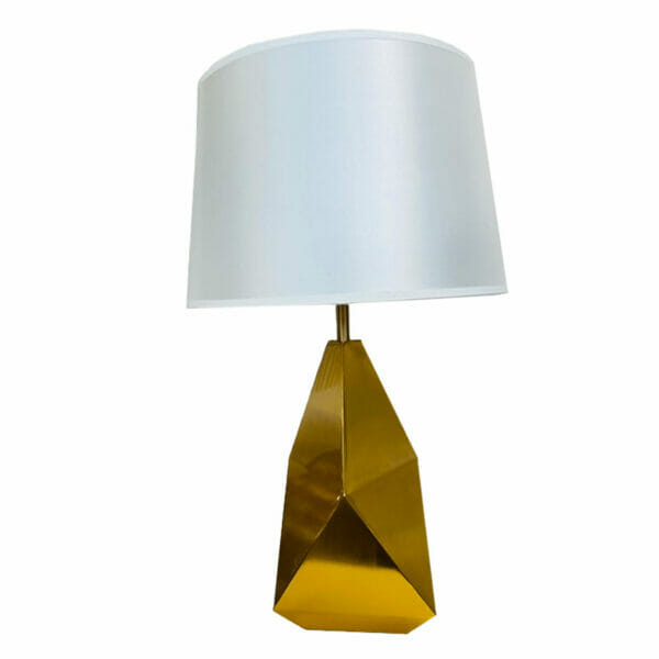 Lampe origami or lampe à poser décoration boutique Plume magasin de déco Rouen Le petit Quevilly Normandie