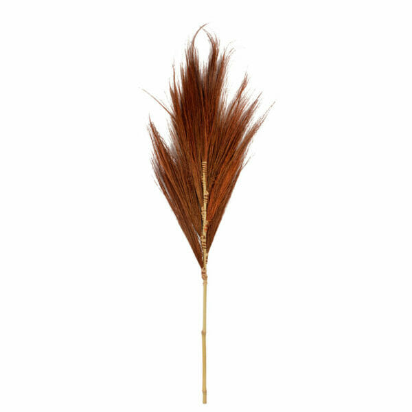 FEUILLAGE TROPICAL PLUME ORANGE - Petit modèle