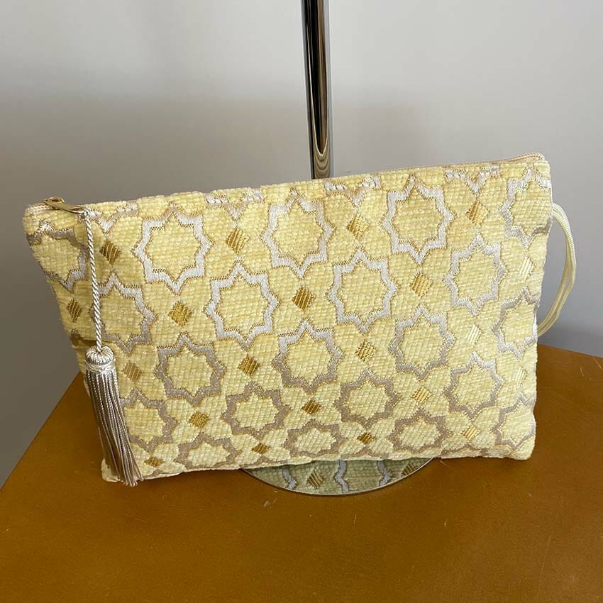 Pochette wax Grand jaune