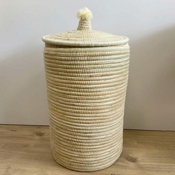 Panier de rangement blanc - Taille L