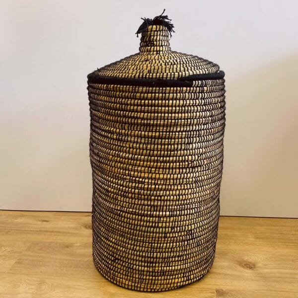 Panier de rangement noir - Taille L