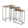 Set de 3 tables gigognes rectangles décoration boutique plume magasin de déco Rouen le petit quevilly Normandie