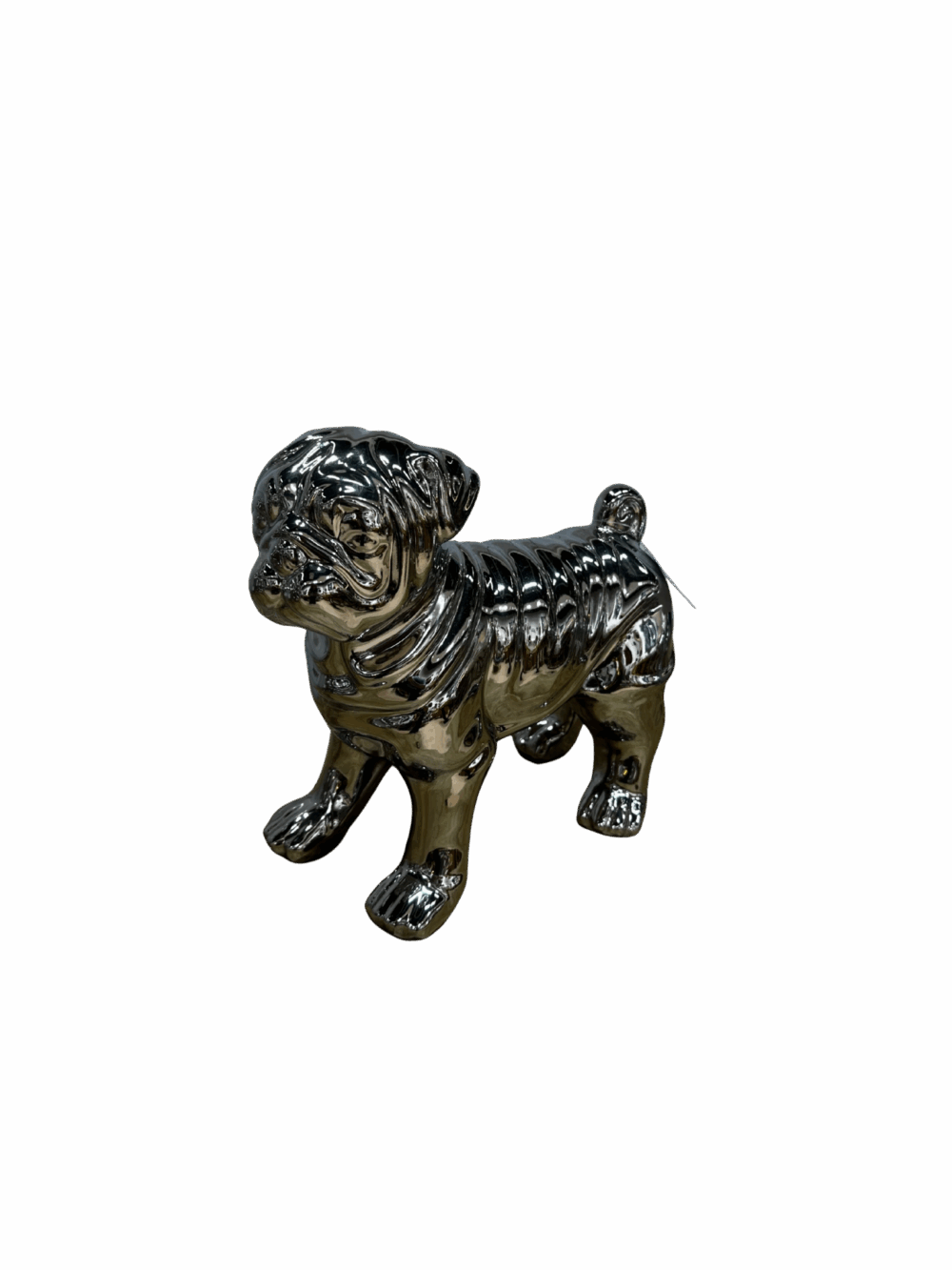 Sculpture bouledogue boutique Plume magasin de déco aux Dovks76 à Rouen