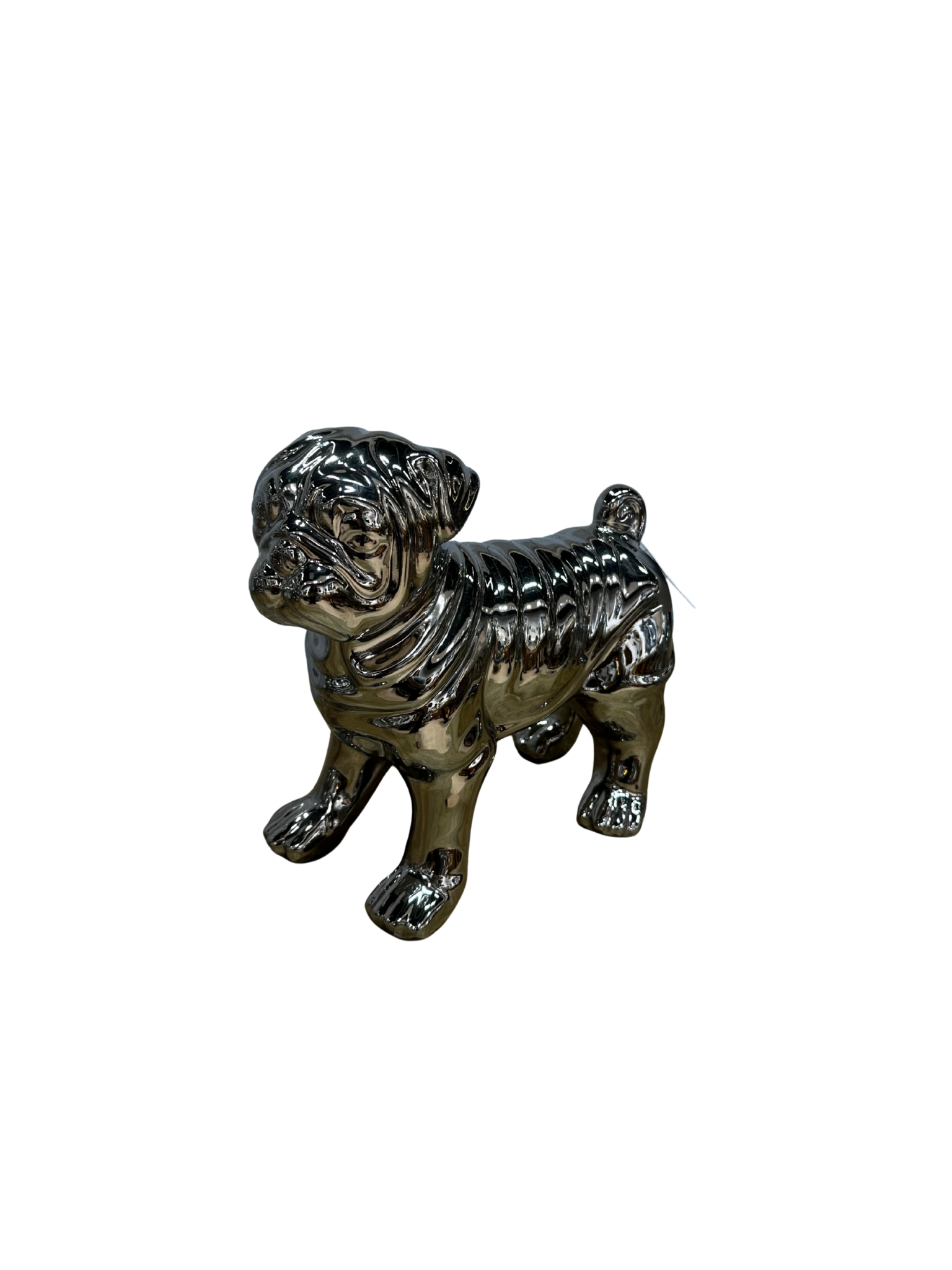 Sculpture bouledogue boutique Plume magasin de déco aux Dovks76 à Rouen
