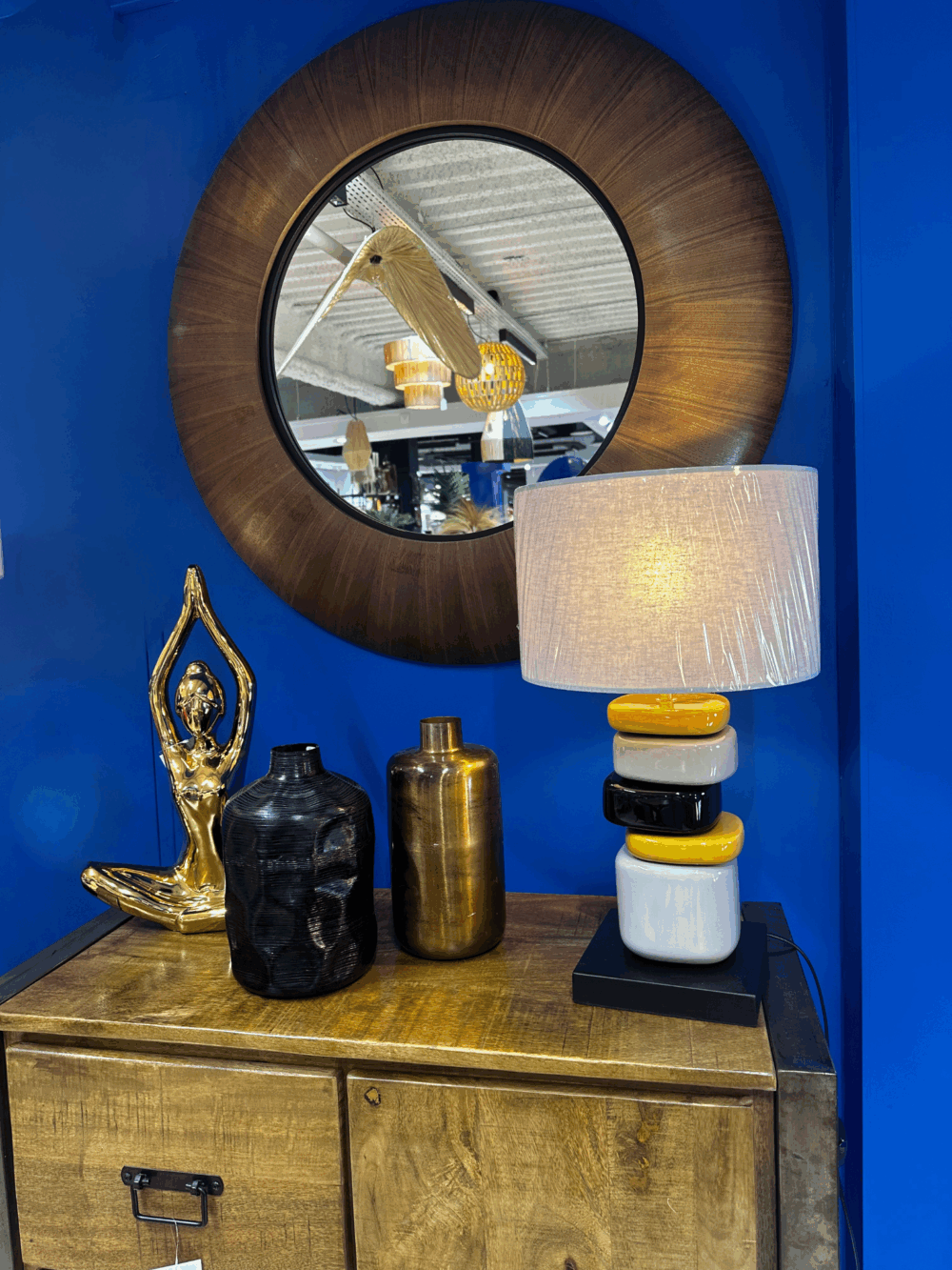 Lampe Alma décoration Plume boutique de décoration aux Docks76 à Rouen