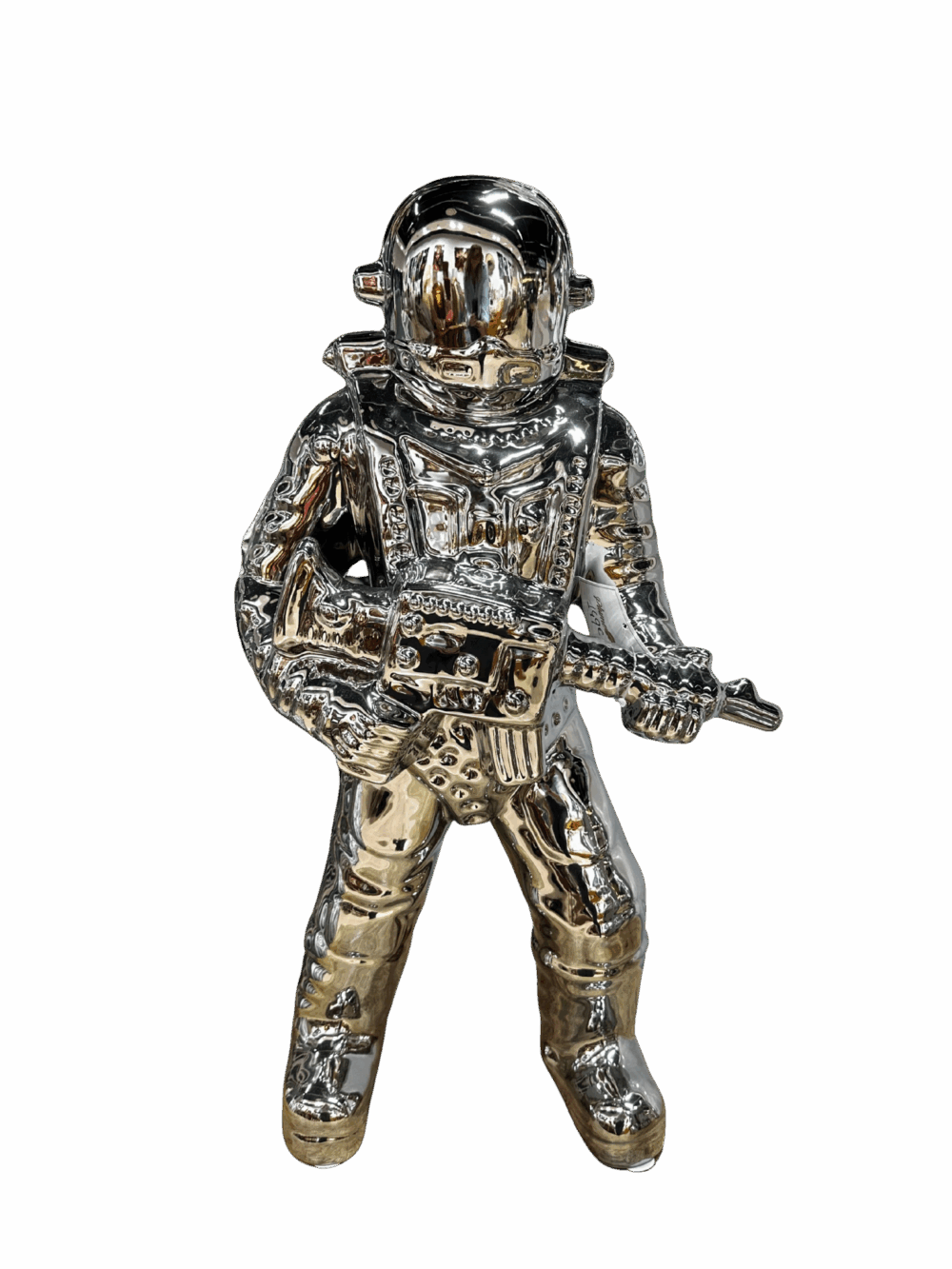 sculpture astronaute boutique Plume magasin de déco aux Docks76 à Rouen