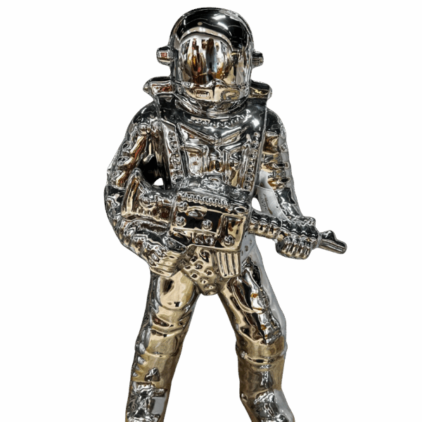 sculpture astronaute boutique Plume magasin de déco aux Docks76 à Rouen