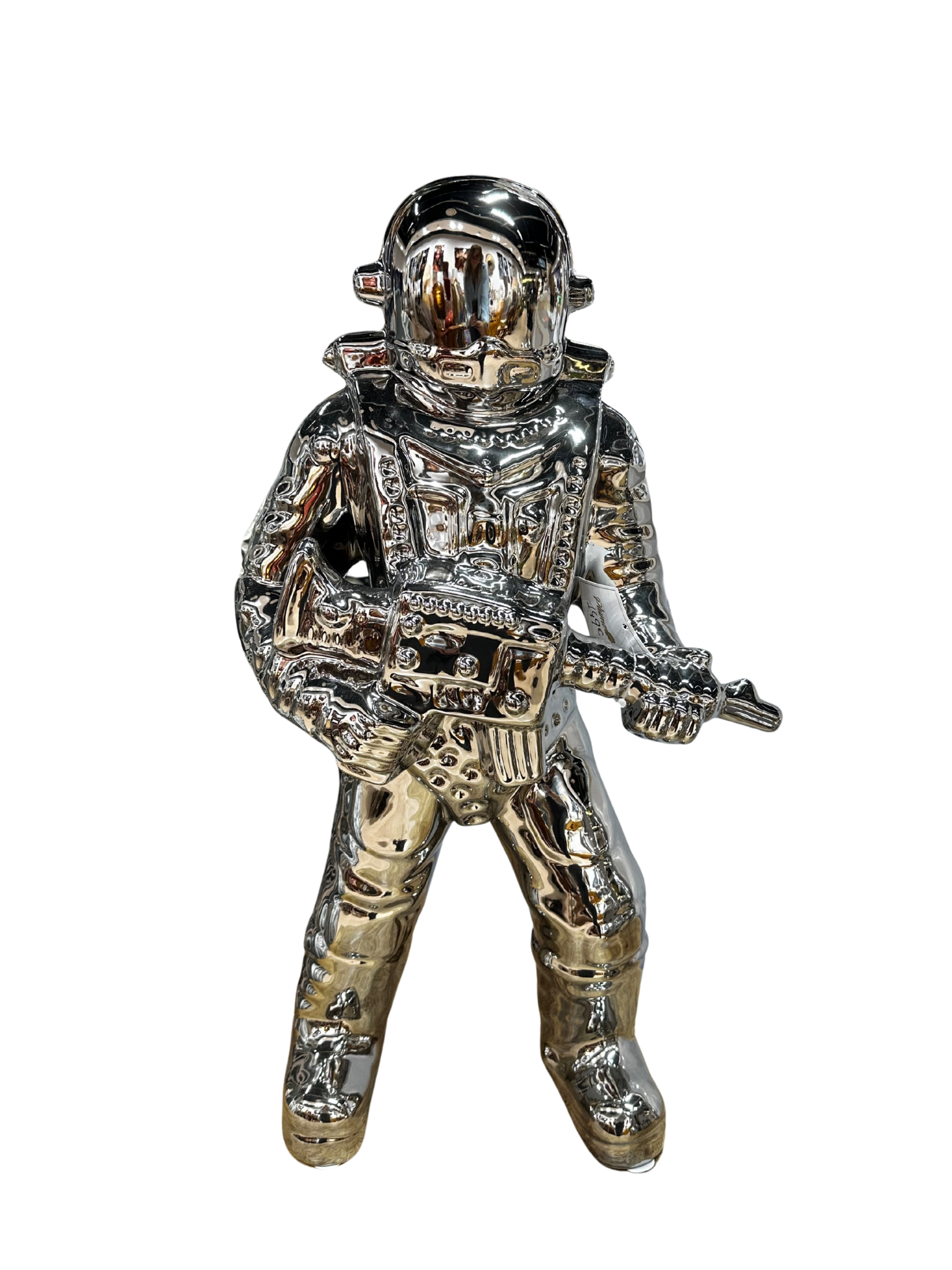 sculpture astronaute boutique Plume magasin de déco aux Docks76 à Rouen