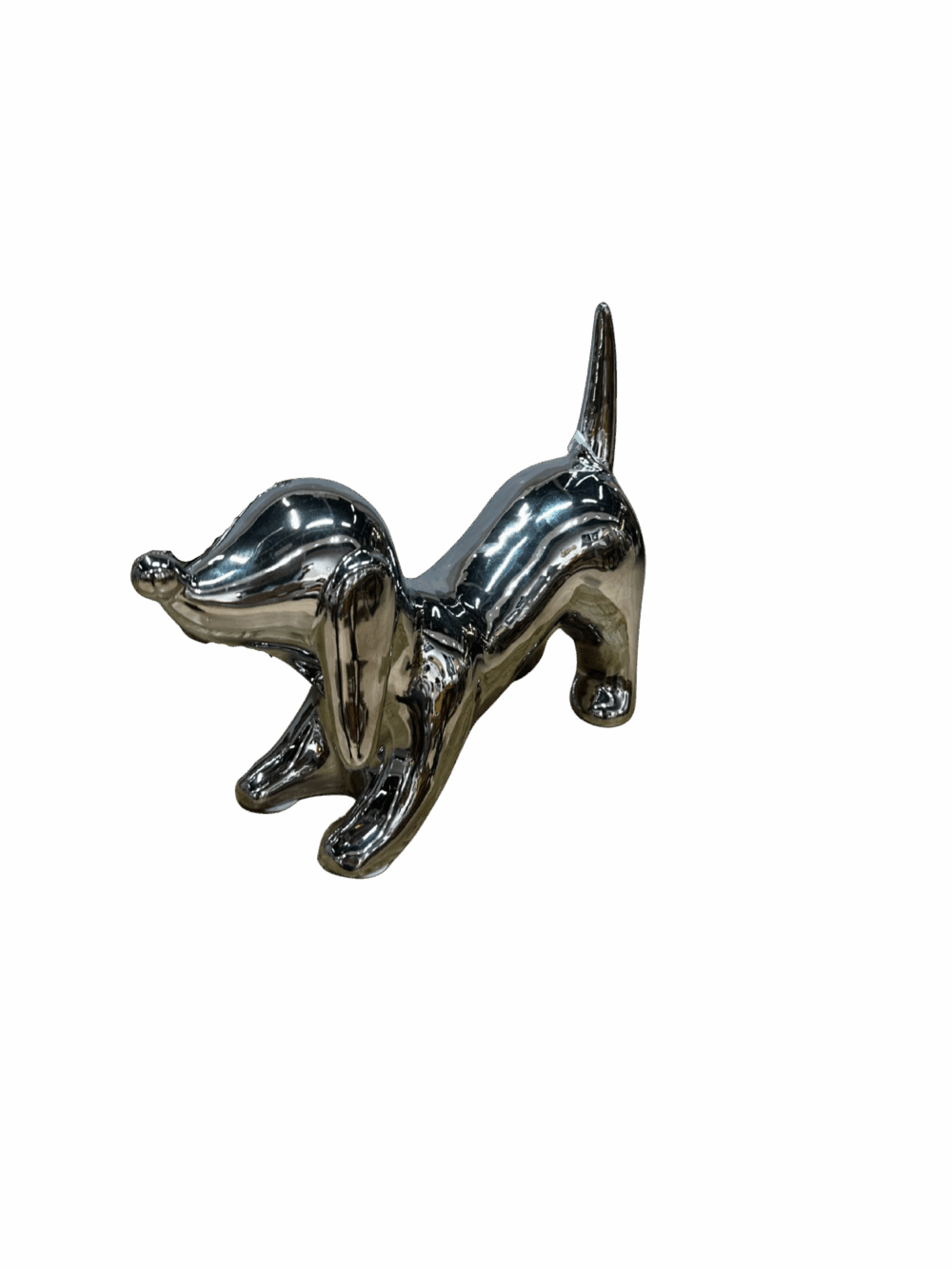 sculpture chien boutique Plume magasin de déco aux Docks76 à Rouen