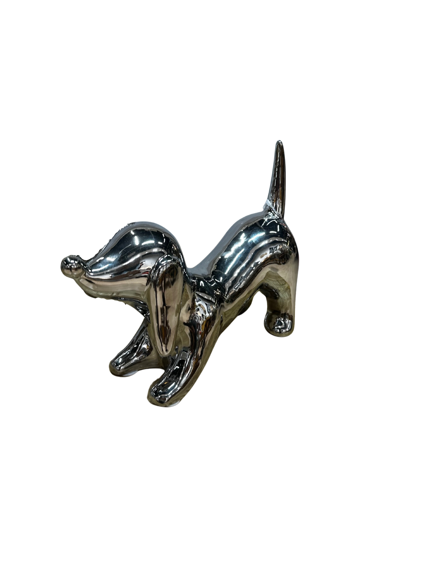 sculpture chien boutique Plume magasin de déco aux Docks76 à Rouen