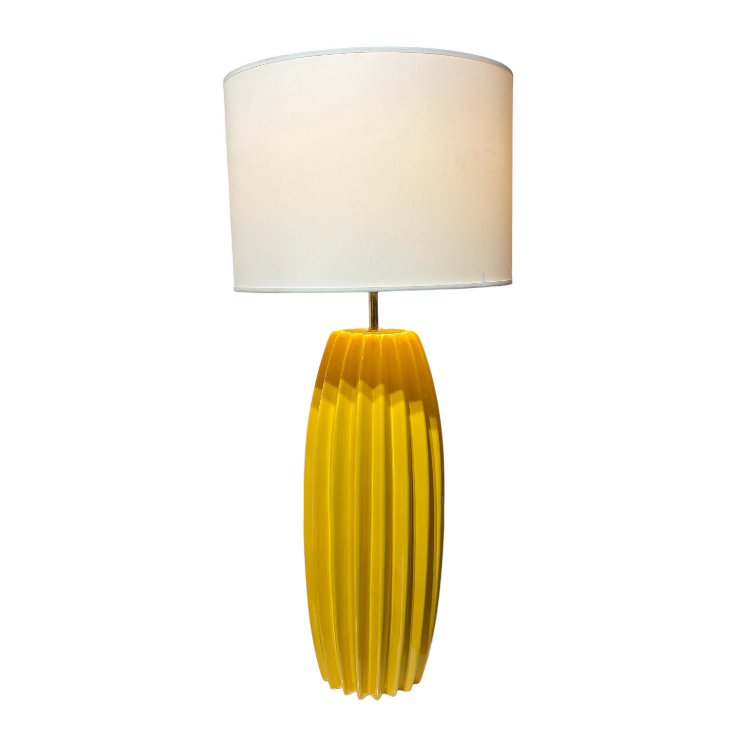 lampe jaune lily boutique Plume art-déco docks76 ROUEN